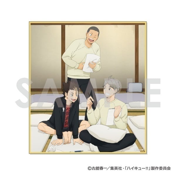 ハイキュー色々 ハイキュー!! - トレーディング Ani-Art 第7弾 ミニ色紙
