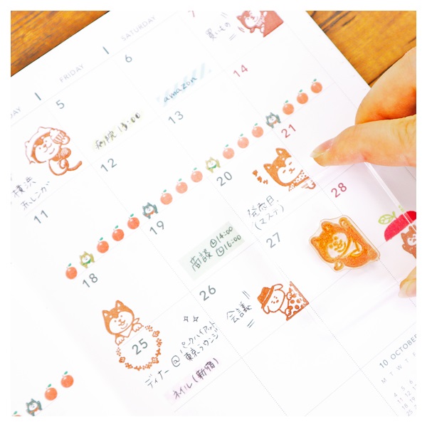 ひょっこり犬クリアスタンプ | イオンスタイルオンライン 衣料品