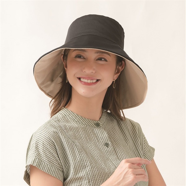 UV折りたためるリバーシブル帽子 | イオンスタイルオンライン 衣料品