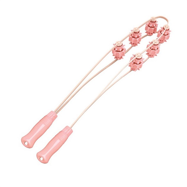 ③【未使用】DRAINAGE STICK TR 美顔用品　こり　ほぐし ルノン 背中こりほぐローラー 1個 ラ・ステア La・Stella