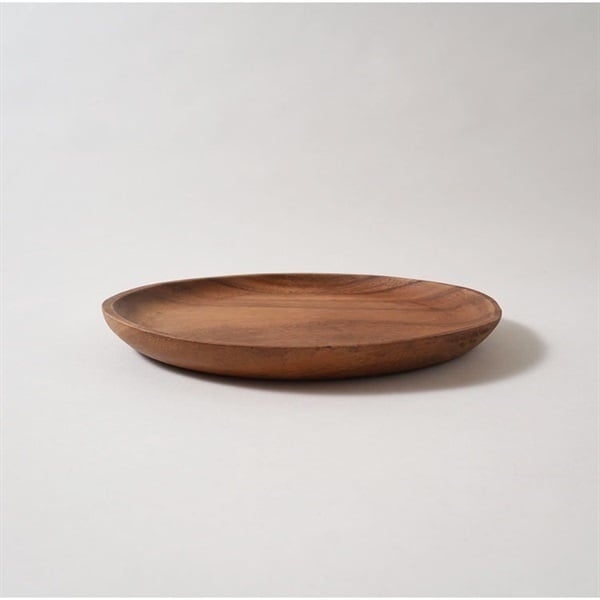木製ランチプレート 23cm ラウンド | イオンスタイルオンライン 衣料品
