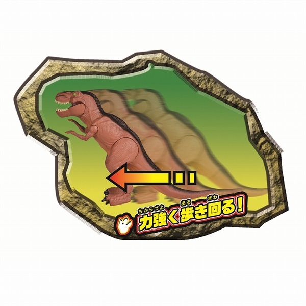 ライト＆サウンド ダイナソーパークT-REX NEO 4580160411855 3歳から