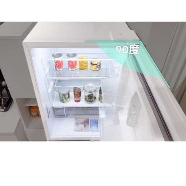 Hisense 5ドア冷凍冷蔵庫 450L HR-DC450KW【標準配送料2000円＋標準