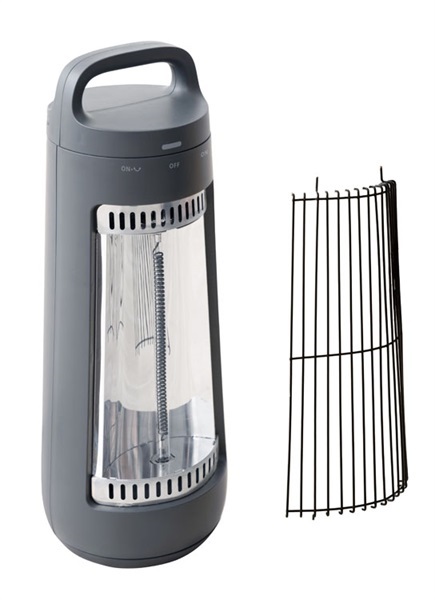 クワッズ 首振り機能付きカーボンヒーター QS425GY | イオンスタイル