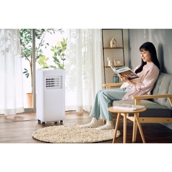 クワッズ 暖房機能付 ポータブルエアコン QS673WH | イオンスタイル