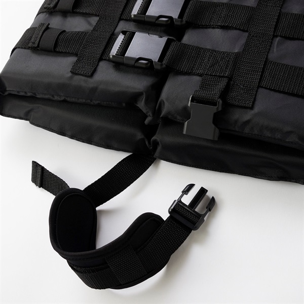 Cultiva ライフジャケット 黒 多ポケット fv-1050_new.jpg