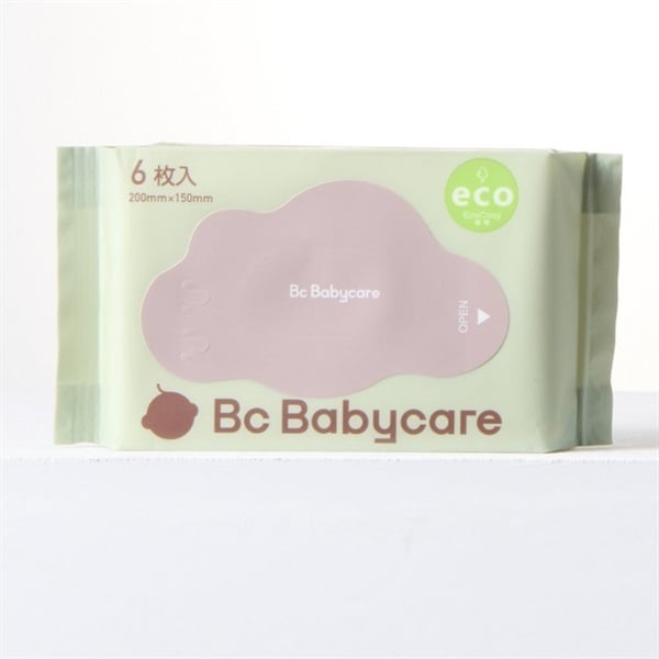 Bc babycare 超厚手おしりふき・手口ふき 6枚×6パツク ベビー