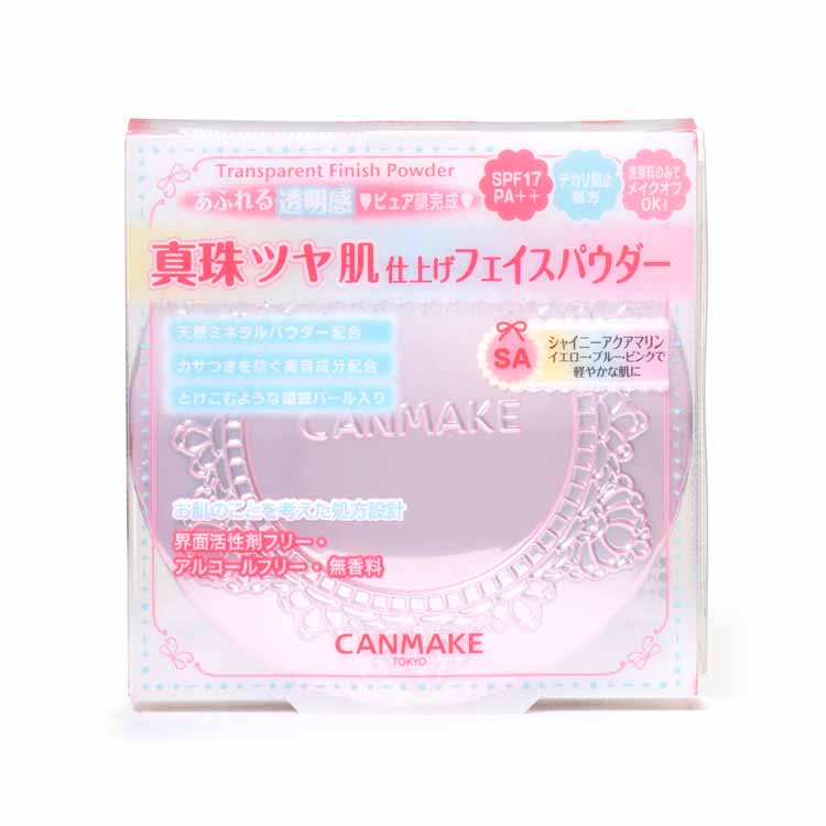 トランスペアレントフィニッシュパウダー キャンメイク CANMAKE