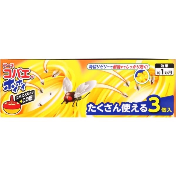 コバエがホイホイ 3個入 コバエがホイホイ アース製薬 | イオン