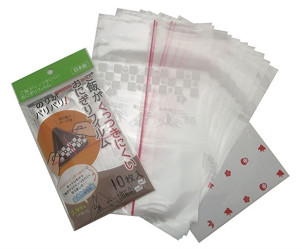 アートナップ株式会社 ご飯がくっつきにくい おにぎりフィルム 10枚入