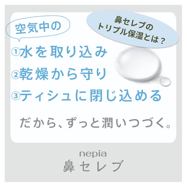 ネピア 鼻セレブ ポケットティシュ 12組×8コパック 王子ネピア