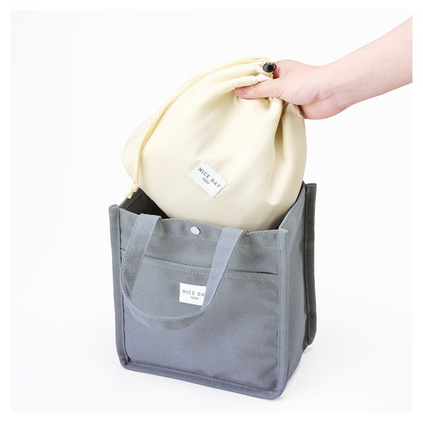 保冷巾着付きランチトート | イオンスタイルオンライン 衣料品