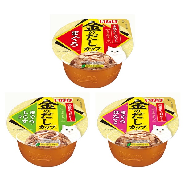 いなば 金のだし カップ まぐろバラエティ 70g×12個 いなばペット