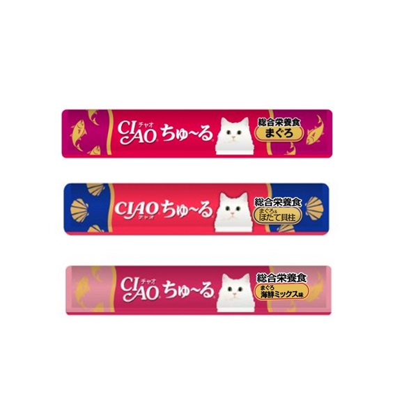 CIAO ちゅ～る 総合栄養食 まぐろバラエティ 14g×20本 チャオ いなば