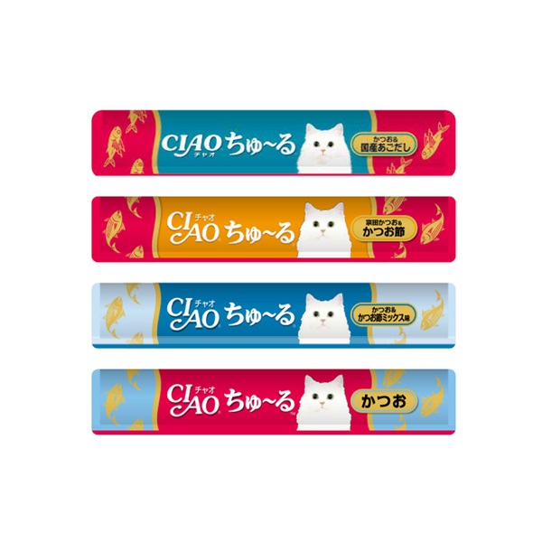 CIAO ちゅ～る かつお海鮮バラエティ 14g×40本 チャオ いなばペット