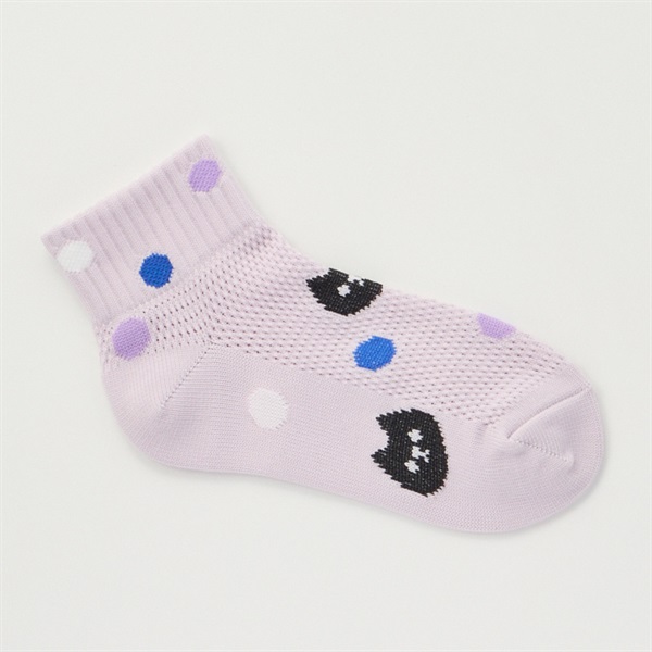甲メッシュスニーカー丈ソックス3足組 女の子 キッズ 19-24cm
