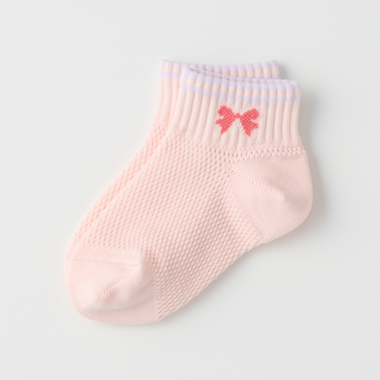 オールメッシュスニーカー丈ソックス3足組 女の子 キッズ | イオン