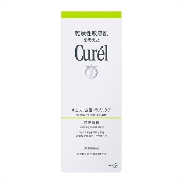Curel(キュレル) 皮脂トラブルケア 泡洗顔料 花王 | イオンスタイル