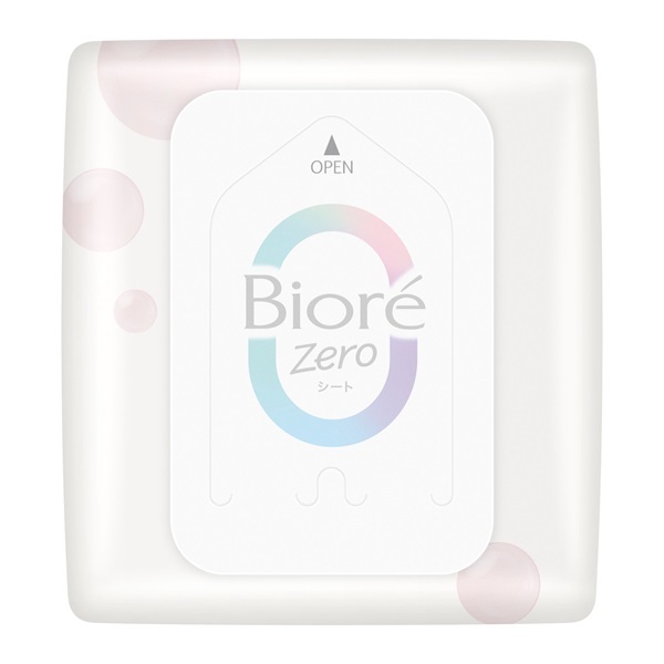 ビオレ Zero シート 化粧水成分in すがすがしいせっけんの香り