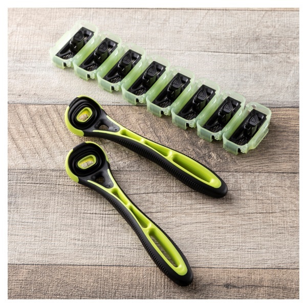 Xfit 敏感肌 バリューパック ホルダー2本 + 替刃 8個入 貝印 KAI