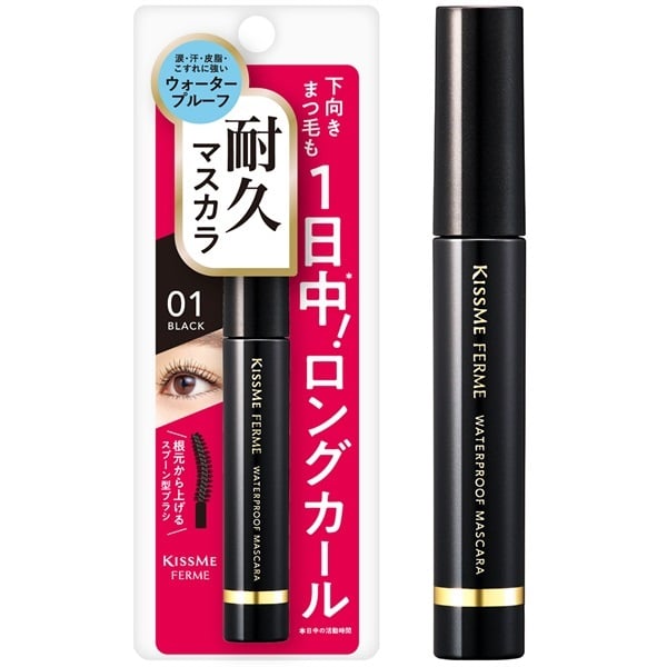 キスミー フェルム 耐久ロング&カール マスカラ 01 伊勢半 | イオン