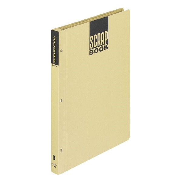 スクラップブックD(とじ込み式) ファイル A4 クラフト | イオン