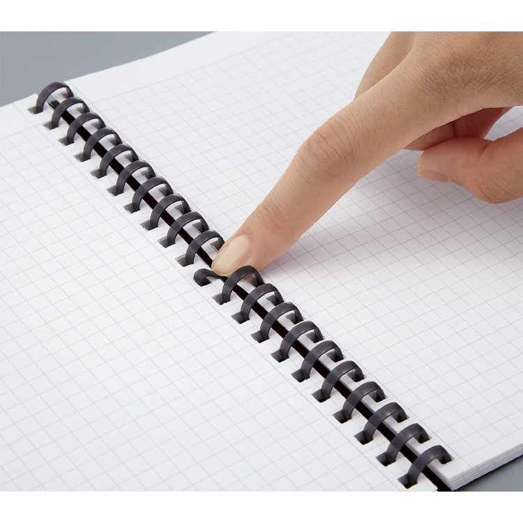 黒のノート ソフトリングビジネス方眼罫70枚B5黒 | コクヨ公式