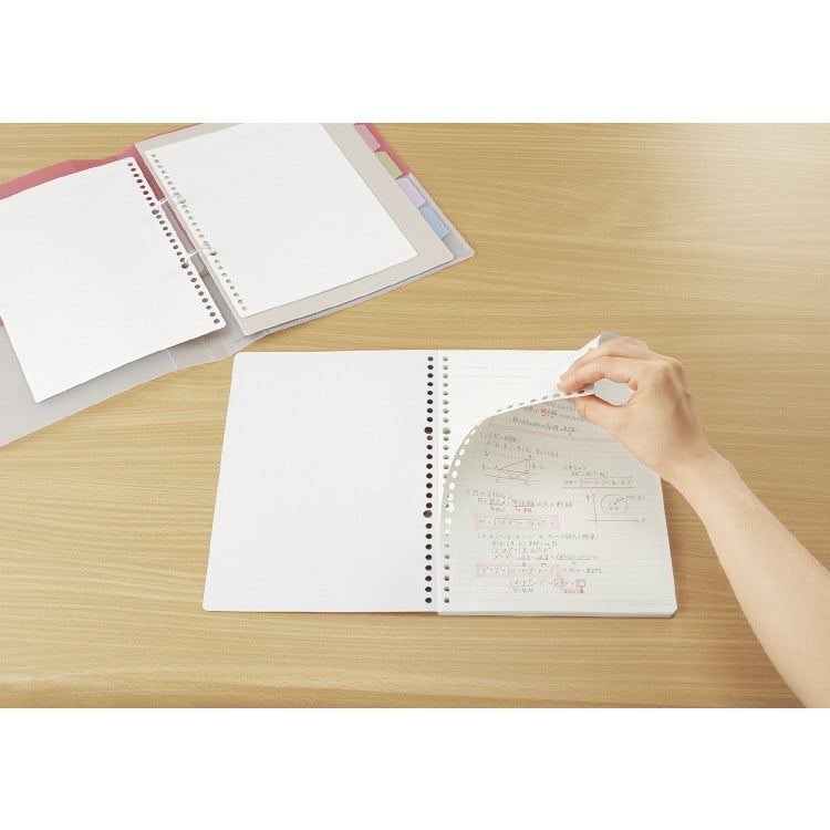 ノート型ルーズリーフ キャンパス コクヨ KOKUYO はがせるルーズリーフ