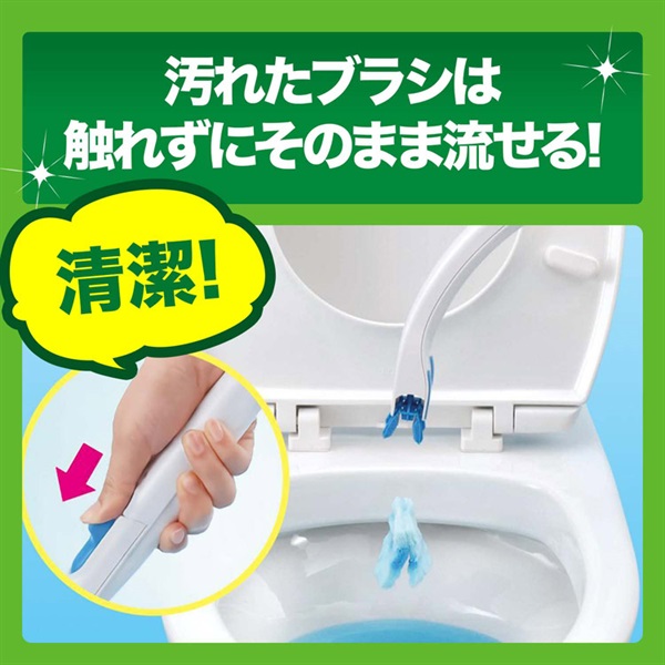 バスルームトイレブラシ、ロングハンドルコンパクトプラスチックトイレブラシセット、漏れ防止速乾トイレブラシ、モダンなデザイン、バスルー
