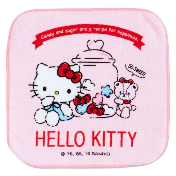ハローキティ プチ タオル 4枚セット（CANDY） 4901610589304