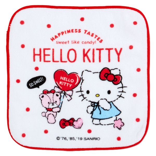 ハローキティ プチ タオル 4枚セット（CANDY） 4901610589304