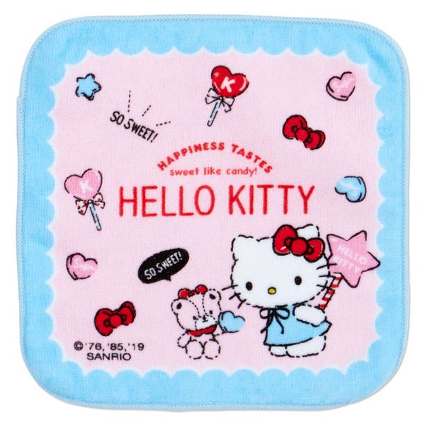 ハローキティ プチ タオル 4枚セット（CANDY） 4901610589304