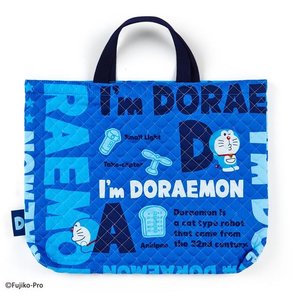 I'm Doraemon ドラえもん キルト 手さげ バッグ（D