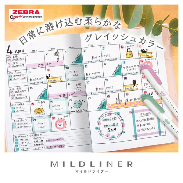 マイルドライナー 落ち着きマイルド5色セット | イオンスタイル