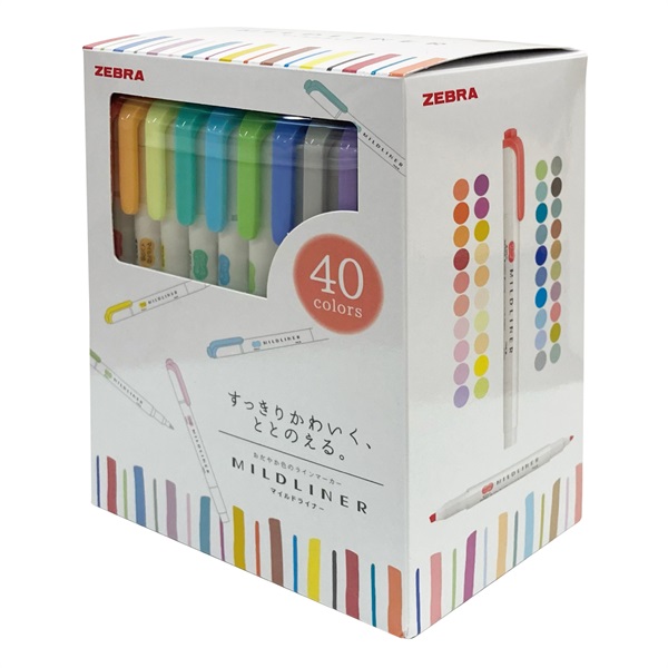 マイルドライナー限定40色セット | イオンスタイルオンライン 衣料品