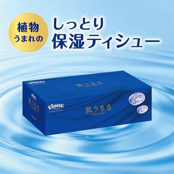 クリネックス ティシュー ローション 肌うるる 204組3個 クリネックス