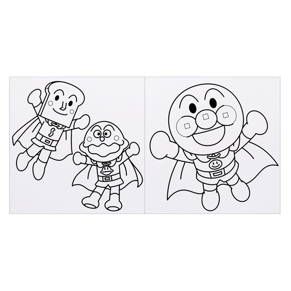 デッカぬりえ それいけ!アンパンマン | イオンスタイルオンライン 衣料