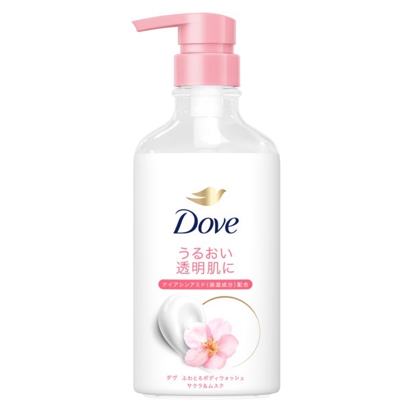 ダヴ ふわとろボディウォッシュ ポンプ 450g Dove ユニリーバ | イオン