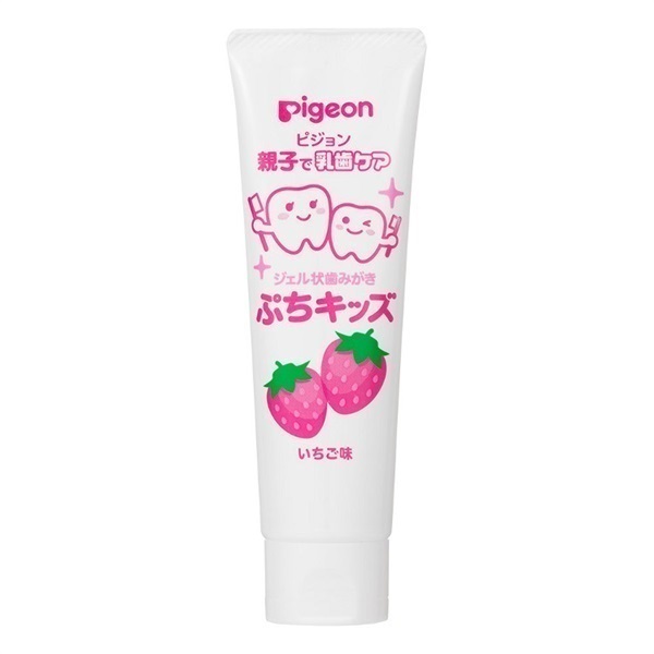 ピジョン ジェル状歯みがき ぷちキッズ いちご味 1歳6ヶ月頃