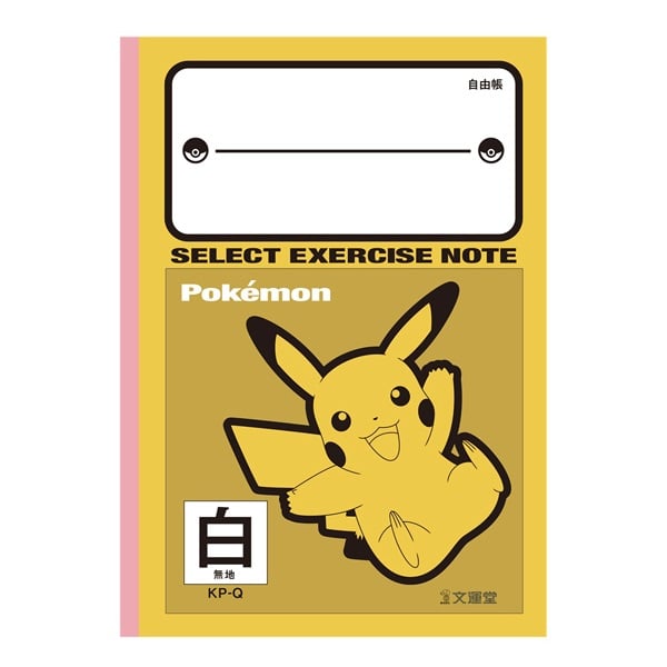 ポケットモンスター セレクト学習帳 自由帳3冊パック | イオンスタイル
