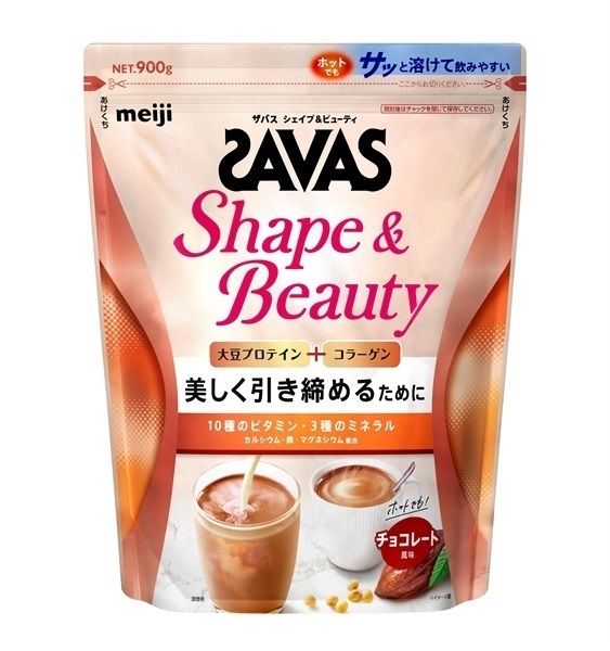 ザバス シェイプ＆ビューティ チョコレート風味 明治 | イオンスタイル