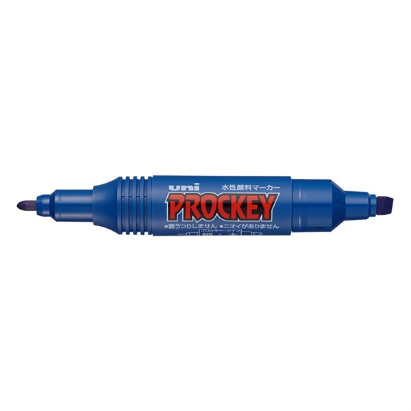 すまいりー☺︎プロフ確認下さい♪ 三菱鉛筆 プロッキー 太字角芯／細字丸芯 PM150TR 赤｜【ハンズ