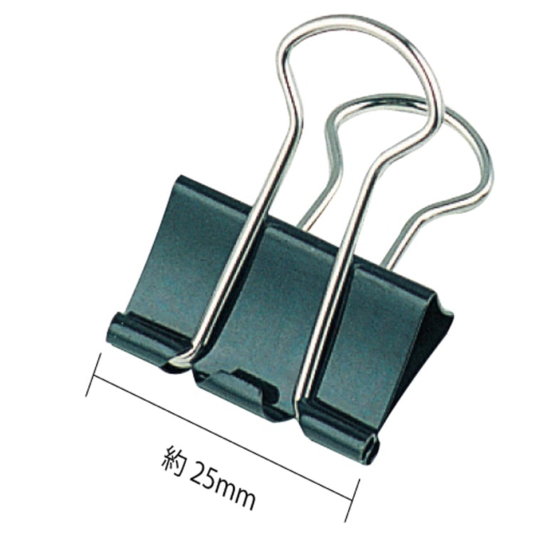 ダブルクリップ中 25mm 16個 BX3-DBC25 ミツヤ | イオンスタイル