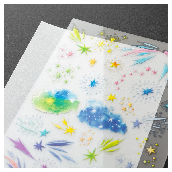 シール2635 転写 水彩星空柄 | イオンスタイルオンライン 衣料品