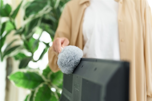 山崎産業 バスボン ホコリガードハンディモップ 清掃 そうじ 除電