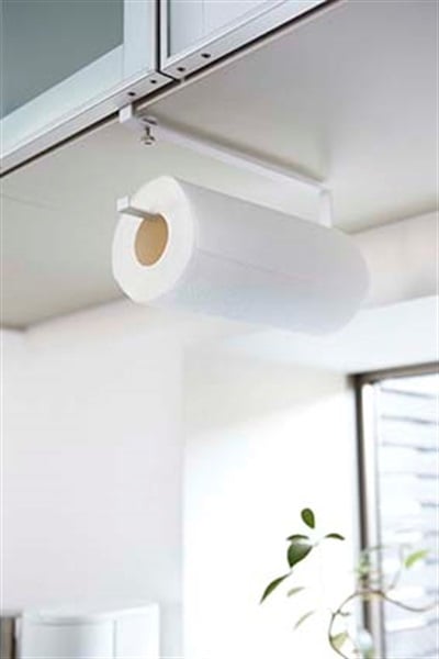 キッチンペーパーホルダー　ホワイト【送料込み】 キッチンペーパーホルダー ホワイト送料込みの通販 by WORK M｜ラクマ