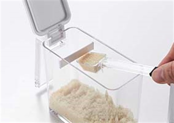 山崎実業 調味料ストッカー アクア ホワイト | イオンスタイル