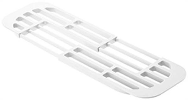 山崎実業 伸縮水切りラック アクア ホワイト 2895 | イオンスタイル