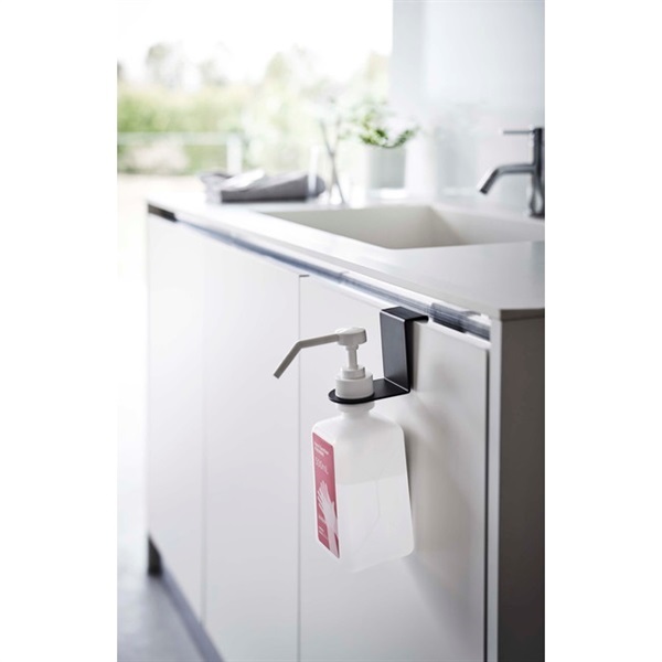 山崎実業 引っかけアルコール除菌ボトルホルダー スマート | イオン