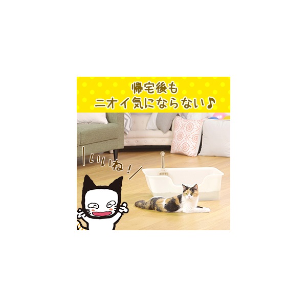 ニオイをとる砂 7歳以上用 鉱物タイプ 5L ライオンペット | イオン